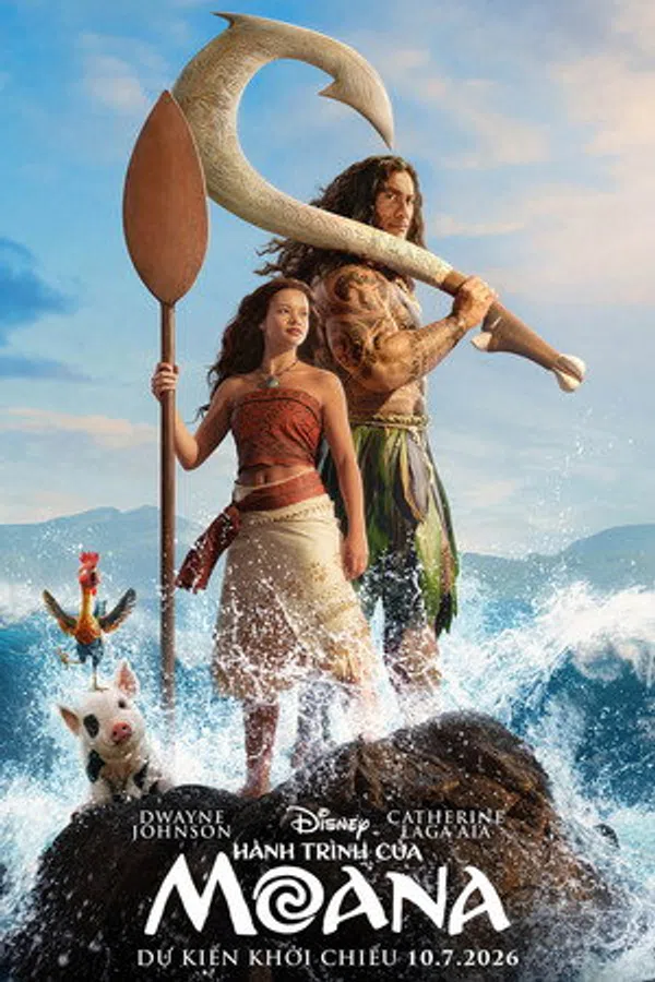 Poster phim Hành Trình Của Moana (Bản Live Action) trên Phim Mới